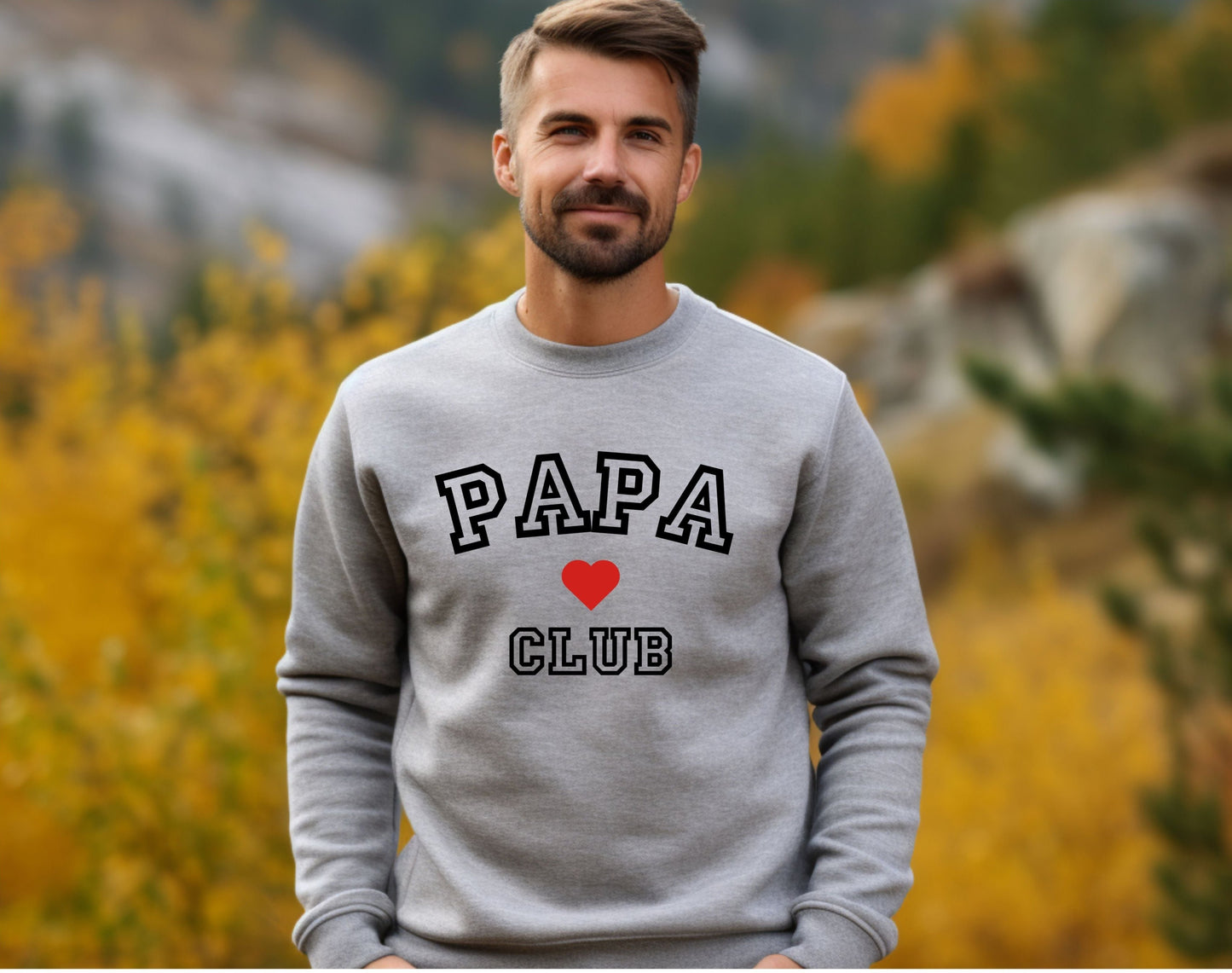 papa club sweater